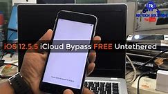 🔐iCloud Bypass iOS 12.5.5 ✅FREE Untethered MEID/GSM/App Store Login/ON/OFF Fixed