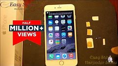SOLVED - How to use Standard SIM in iPhone 6 Plus | make Nano SIM | MetroPCS | T-Mobile