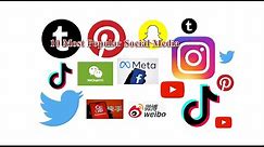 Top 10 Most Popular Social Media Platforms | Most Used Social Media in the World | Social Media
