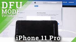 How to Use DFU Mode in iPhone 11 Pro - How to Enter / Quit DFU