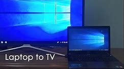Connect Laptop to TV via Wi-Fi | NETVN