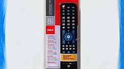 RCA RCRN08GR 8 Device Universal Remote with Blue Backlit Keypad (Gloss Black)