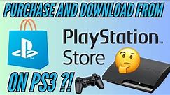 Quick Tutorial: How to Download from PlayStation Store on PS3 in 2024! (Yes, it’s possible!)