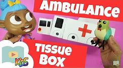 How to Make an Ambulance Tissue Box