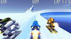 Rocket Ski Racing - Android gameplay PlayRawNow