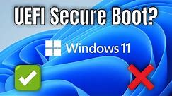 How to check if you have UEFI Secure Boot enabled - Is your PC compatible with Windows 11?