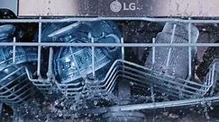 LG 24 in. Stainless Look Front Control Dishwasher with Stainless Steel Tub and SenseClean LDFC2423V