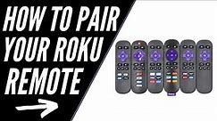 How to Pair Your Roku Remote
