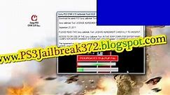 PS3 - Software Update 3.72 jailbreak Tool + Proof