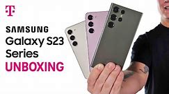 Samsung Galaxy S23, S23+, and S23 Ultra Unboxing - 8K Video on a Smartphone | T-Mobile