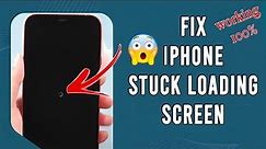 Fix iPhone Stuck on Loading Screen with Spinning Wheel | iOS 17 Supported