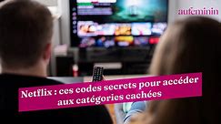 Netflix : ces codes secrets pour accéder aux catégories cachées - Vidéo Dailymotion