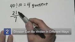 What Is a Quotient in Mathematics?