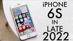 iPhone 6S In LATE 2022! (Review)