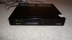 Review of my Sharp VC-A105U VCR