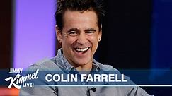Colin Farrell on new Batman movie,... - Jimmy Kimmel Live