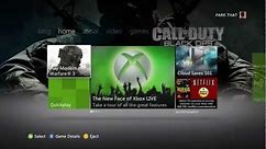 New Xbox 360 Live Dashboard Update - How to use Bing Search Feature