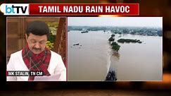 Rain Havoc Has Brought Tamil Nadu To Its Knees, With Hundreds Of People Stranded Amid Heavy Rains.