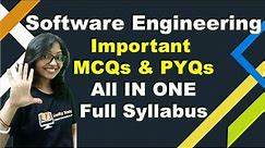 Software Engineering MCQs PYQs - All in One | Software Engineering Full Course-Day 8