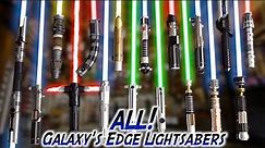 ALL 36! Galaxy's Edge Legacy Lightsabers Reviewed! 2023