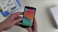Google Nexus 5 Setup and First look