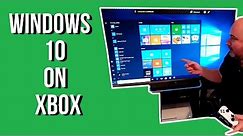 WINDOWS 10 ON XBOX ONE || How to stream PC to Xbox under 5 minutes