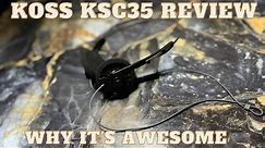 Koss KSC35 Bluetooth Headphones Review - Why it's Great for Just About Anyone