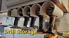 DIY Building A Power Tool Storage PVC HANGER