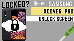 Samsung Xcover PRO - remove screen lock / pin / password / do factory reset