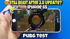 iPhone 6s Performance After 2.8 Update? | iPhone 6s/6s Plus PUBG Test 2023 | 2GB+32GB | Lag Test?🤔