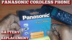 How to Replace the Battery in Your Panasonic Cordless Phone
