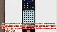 SONY Replacement Remote Control for 147798011 DVPCX985V DVPCX975V RMDX500