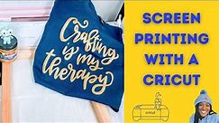 💖BEGINNER-FRIENDLY SCREEN PRINTING TUTORIAL: HOW TO SCREEN PRINT WITH A CRICUT