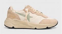 Golden Goose Star Mixed Leather Running Sneakers