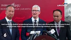 Bos Apple Tim Cook Bertemu Presiden Jokowi, Bahas Investasi di RI | Liputan 6