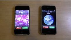 Apple iPhone 2G + iPhone 2G Incoming Call