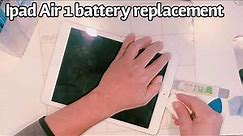 iPad Air 1 battery replacement. How to replace battery on iPad Air 1 generation? #ipadair1battery