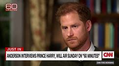 Prince Harry speaks with Anderson Cooper in exclusive interview