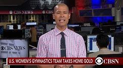 USA women's gymnastics team takes home gold