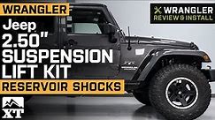Jeep Wrangler JK Officially Licensed Jeep 2.50-Inch Suspension Lift Kit Review & Install