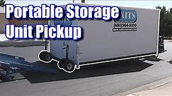 Units, pod storage, Container Pickup