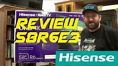 Gaming On A Budget: Hisense 58" 4K HDR10 Dolby Vision Roku TV 58R6E3