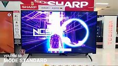 Review Android TV SHARP 50" INCH Terbaru 2023 4T-C50DL1X