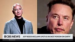 Jeff Bezos is richest person on Earth