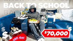 2023 $70,000 BACK TO SCHOOL HAUL | SENIOR YEAR!