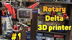 3D printer made with 3D printer: Unique Delta Robot for $ 300