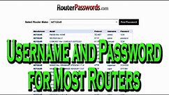 How to Find Router Default Username and Passwords - Ask a Tech #27