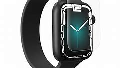 Zagg Ultra Clear Screen Protector Designed for Apple Watch Series 7/6/SE/5/4, 45mm, Shatter Protection with Maximum Clarity, Clear