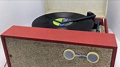 1960s red BSR autochanger record player - Serviced and ***FOR SALE*** see description