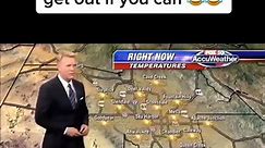 It looks a little warm across the map here 😂😂 #newsfails #fail #live #fyp